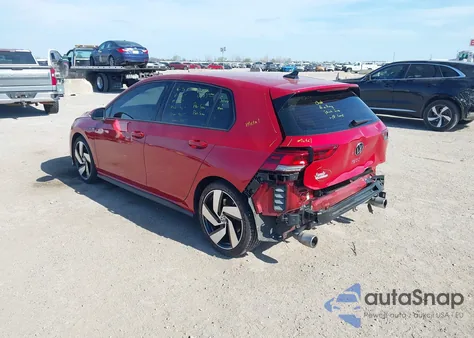 2023 Volkswagen Golf Gti 2.0T S из США, поврежденный, VIN WVWHA7CD9PW124640